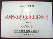 2005年优秀美容美发培训机构